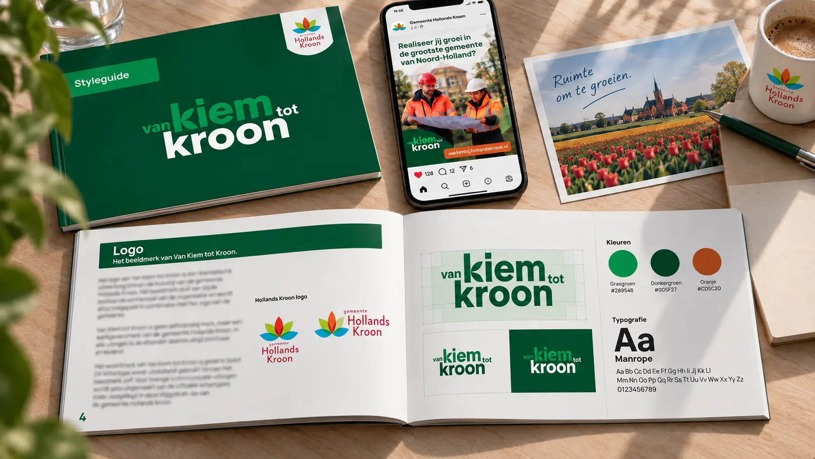 Huisstijl gids Van Kiem tot Kroon